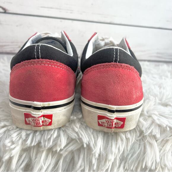 Vans Vintage Sport Black Hot Pink Low-Top Sk8 Sneakers Unisex 8.5 Men - 10 Women - Picture 3 of 13